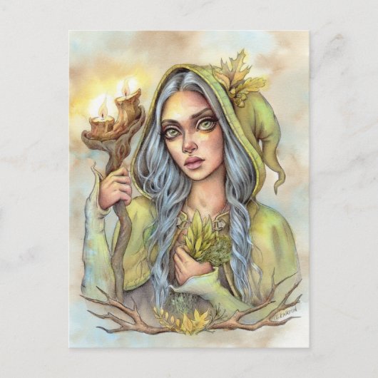 Woodland Healer Briefkaart (Voorkant)