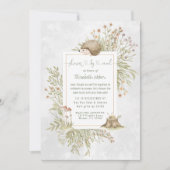 Woodland Hedegel | Baby shower per post (Voorkant)