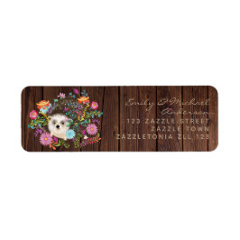 Woodland Hedegel Return Address Labels