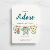 Woodland Hedgehog Baby Clothes A Boy To Adore Kaart