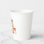 Woodland Herfst Autumn Baby shower Papieren Bekers (Links)