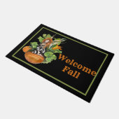 Woodland Herfst Harvest Elf Deurmat (Schuin)