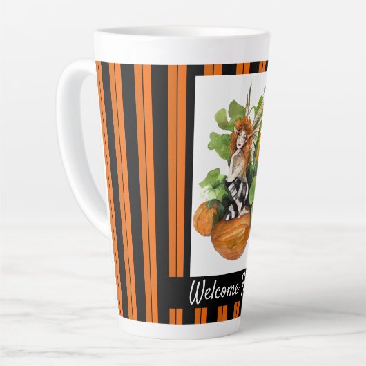 Woodland Herfst Harvest Elf Latte Mok (Linkerhoek)