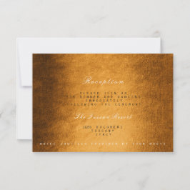 Woodland Herfst herfst Vip Wedding Reception Kaart