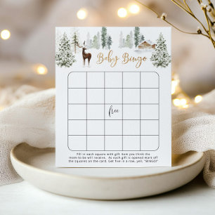 Woodland hert baby bingo