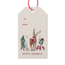 Woodland hert noords Kerstmis