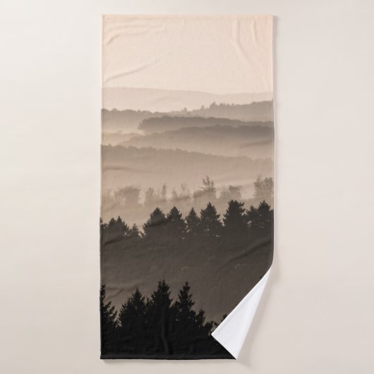 Woodland Hills Landschap Foto Badhanddoek (Badhanddoek)