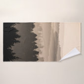 Woodland Hills Landschap Foto Badhanddoek (Badhanddoek)