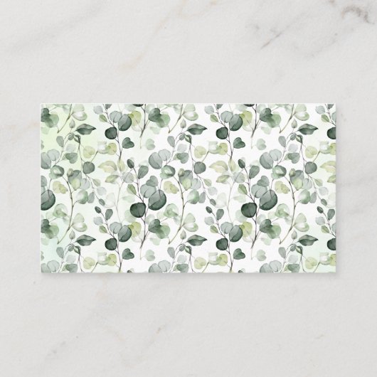 Woodland Hoeveel Baby shower Kaart veiligheidspill Plaatskaartje (Achterkant)