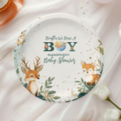 Woodland Houston: We hebben een jongen in de ruimt Papieren Bordje