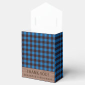 Woodland houthakker verjaardagsfeestje gunstboxen bedankdoosjes (Geopend)