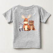 Woodland houthakker Wild One Shirt (Achterkant)