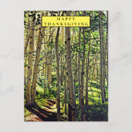 Woodland in de Aspens Holiday Kaart