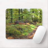 Woodland in oktober muismat (Met muis)