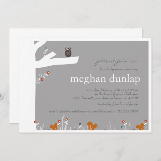 Woodland Kaart (Voorkant / Achterkant)