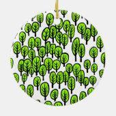 Woodland Keramisch Ornament (Achterkant)