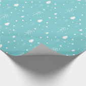 Woodland kerst cadeaupapier (Hoek)
