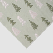 Woodland kerstboom tissuepapier (Detail)