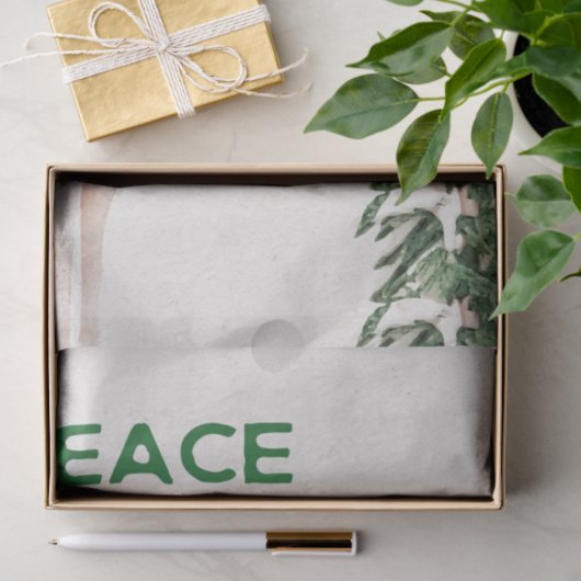 Woodland Kerstdeer en kardinaal Tissuepapier (Geschenk)