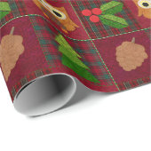 Woodland-kerstinpakpapier Cadeaupapier (Rol Hoek)