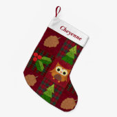 Woodland Kerstkous Kleine Kerstsok (Voorkant (Hangend))