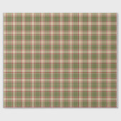 Woodland Kerstmis Pset Pattern Cadeaupapier (Vlak)