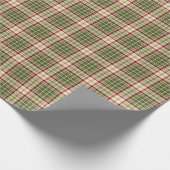 Woodland Kerstmis Pset Pattern Cadeaupapier (Hoek)