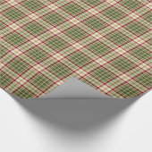 Woodland Kerstmis Pset Pattern Cadeaupapier (Hoek)