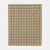 Woodland Kerstmis Pset Pattern Fleece Deken (Voorkant)