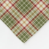 Woodland Kerstmis Pset Pattern Fleece Deken (Hoek)