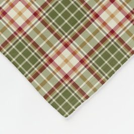 Woodland Kerstmis Pset Pattern Fleece Deken