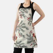  Woodland kerstpatroon (16) Schort (Insitu)