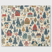  Woodland Kerstpatroon (20) Cadeaupapier (Vlak)
