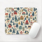  Woodland Kerstpatroon (20) Muismat (Met muis)