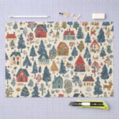  Woodland Kerstpatroon (20) Tissuepapier (Craft)
