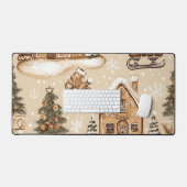 Woodland Kerstpatroon (3) Bureaumat (Keyboard & Muis)
