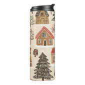  Woodland Kerstpatroon (4) Thermosbeker (Gedraaid links)