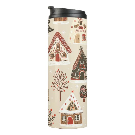 Woodland Kerstpatroon (4) Thermosbeker (Geroteerd rechts)