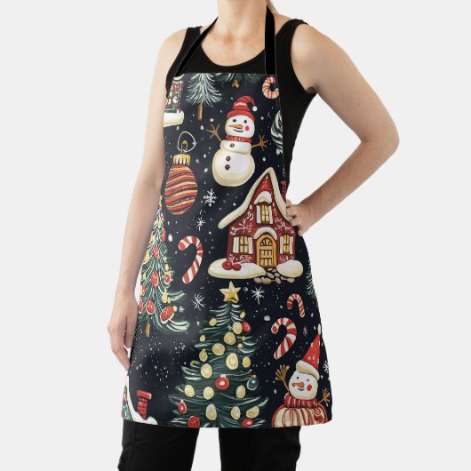  Woodland Kerstpatroon (5) Schort (Insitu)