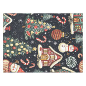  Woodland Kerstpatroon (5) Tafelkleed (Voorkant (Horizontaal))