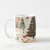  Woodland kerstpatroon (8) Koffiemok (Links)