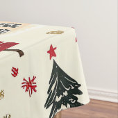 Woodland kerstpatroon (8) Tafelkleed (Voorbeeld)
