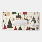  Woodland Kerstpatroon (9) Bureaumat (Keyboard & Muis)
