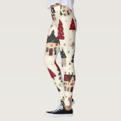  Woodland Kerstpatroon (9) Leggings (Links)
