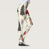  Woodland Kerstpatroon (9) Leggings (Rechts)