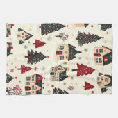  Woodland Kerstpatroon (9) Theedoek (Horizontaal)