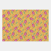 Woodland Kerstwinter Beer bos Inpakpapier Vel (Voorkant 2)