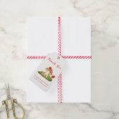 Woodland Ladybug Mushroom Baby shower Bedankt Cadeaulabel (Met Touw)