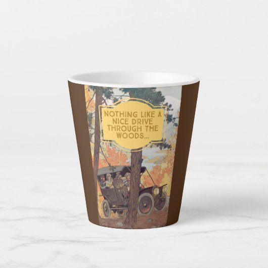  Woodland Latte Mok (Voorkant)