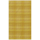 Woodland Leaves Gold Rabbit William Morris Pattern Tafelkleed (Voorkant)